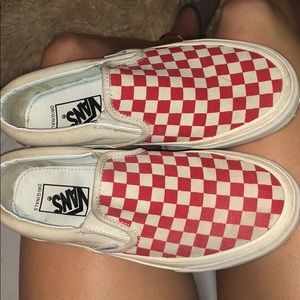 Vans slip ons
